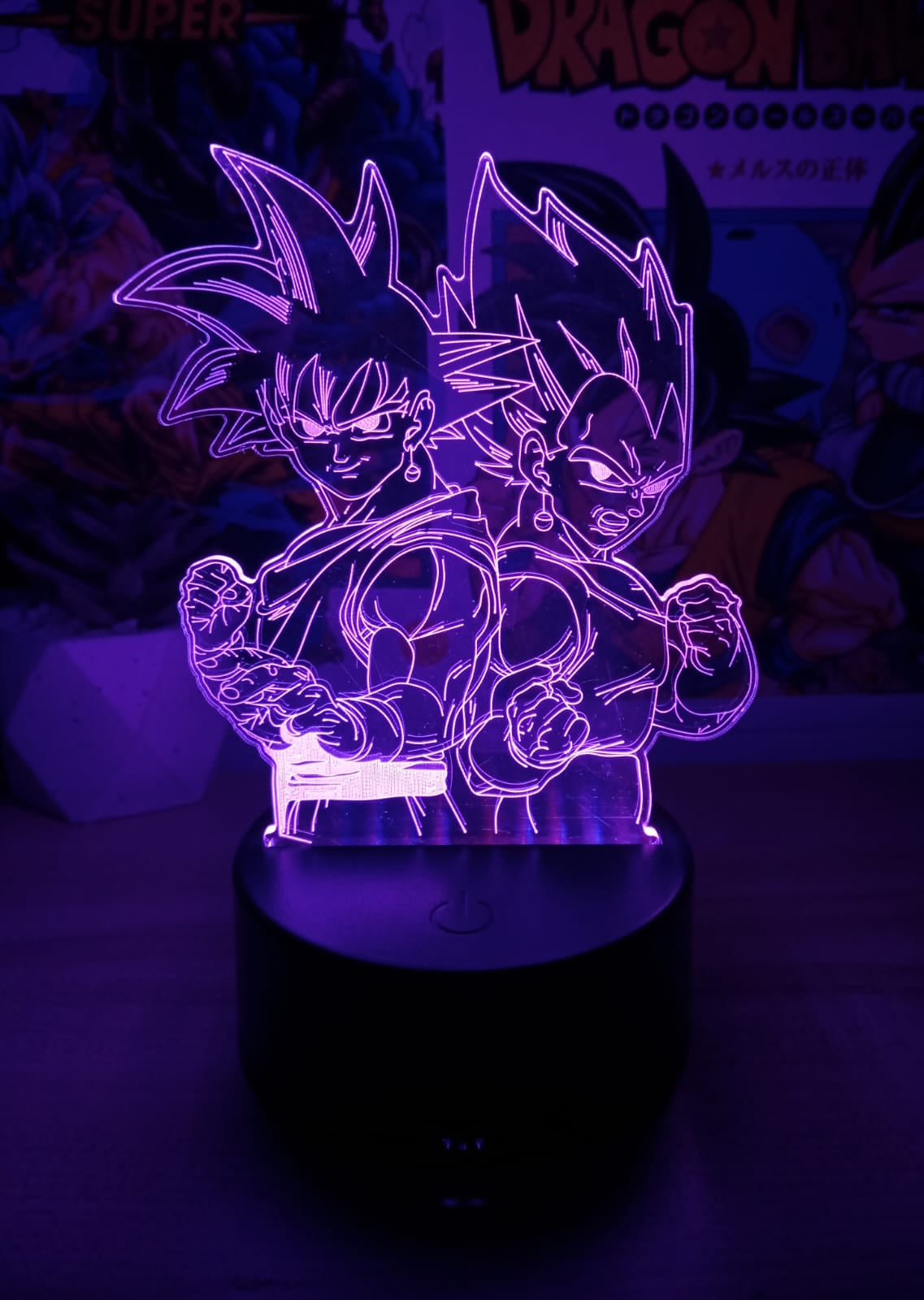 Auralamp-Lámpara led con control remoto